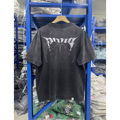 VTG T Shirts Men Creative Pure Cotton High-Street Fashion
