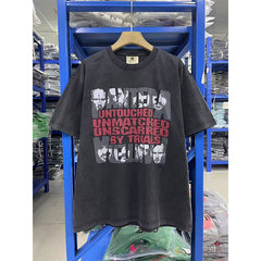 VTG T Shirts Men Creative Pure Cotton High-Street Fashion