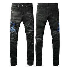 Men Trendy Jeans High-street trendy apparel