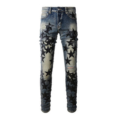 Men Trendy Jeans High-street trendy apparel