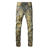 Men Trendy Jeans High-street trendy apparel