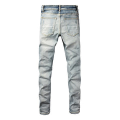 Men Trendy Jeans High-street trendy apparel