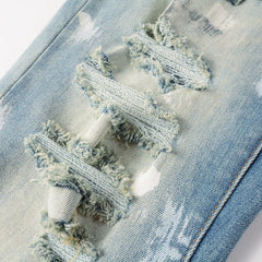Men Trendy Jeans High-street trendy apparel