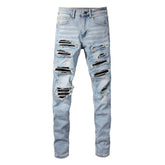 Men Trendy Jeans High-street trendy apparel