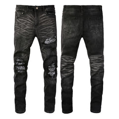Men Trendy Jeans High-street trendy apparel