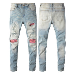 Men Trendy Jeans High-street trendy apparel