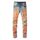 Men Trendy Jeans High-street trendy apparel