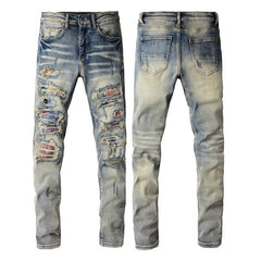 Men Trendy Jeans High-street trendy apparel