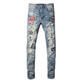 Men Trendy Jeans High-street trendy apparel