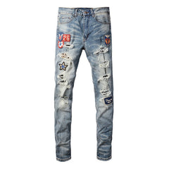 Men Trendy Jeans High-street trendy apparel