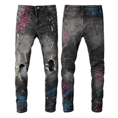Men Trendy Jeans High-street trendy apparel