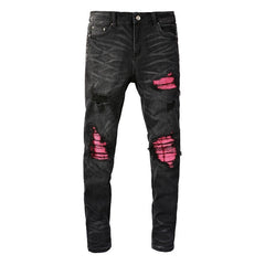 Men Trendy Jeans High-street trendy apparel