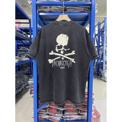 VTG T Shirts Men Creative Pure Cotton High-Street Fashion