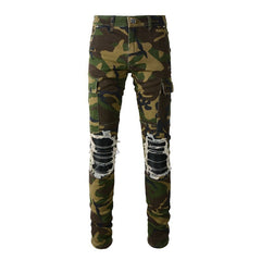 Men Trendy Jeans High-street trendy apparel