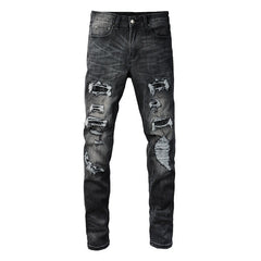 Men Trendy Jeans High-street trendy apparel