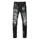Men Trendy Jeans High-street trendy apparel