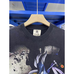 VTG T Shirts Men Creative Pure Cotton High-Street Fashion