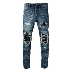 Men Trendy Jeans High-street trendy apparel