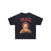 VTG T Shirts Men Creative Pure Cotton High-Street Fashion
