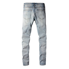 Men Trendy Jeans High-street trendy apparel