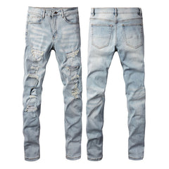 Men Trendy Jeans High-street trendy apparel