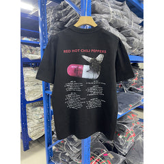 VTG T Shirts Men Creative Pure Cotton High-Street Fashion