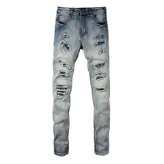 Men Trendy Jeans High-street trendy apparel