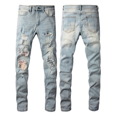 Men Trendy Jeans High-street trendy apparel