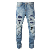 Men Trendy Jeans High-street trendy apparel