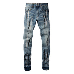 Men Trendy Jeans High-street trendy apparel