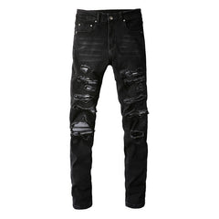 Men Trendy Jeans High-street trendy apparel