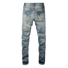 Men Trendy Jeans High-street trendy apparel