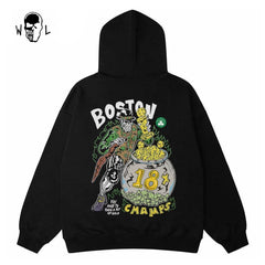 Warren Lotas Boston 18 Champs Hoodie - Black