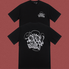 Trapstar Graffiti Signature Graphic Tee - Black