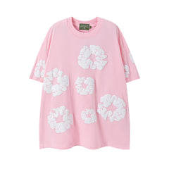 Denim Tears Cotton Wreath T-Shirt - Pink