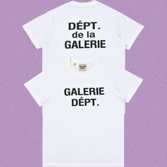 Gallery Dept. Galerie Dépt. Short Sleeve T-Shirt - White/Black