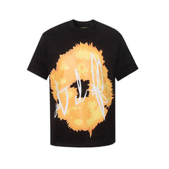 Denim Tears Graphic T-Shirt - Black/Yellow Sunburst