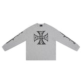 West Coast Choppers Cross Print ERD Stylist Same Style Waffle Sanskrit Long Sleeve (2)