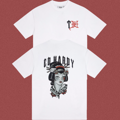 Trapstar x Ed Hardy Geisha Graphic Tee - White