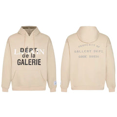Gallery Dept x Lanvin Beige Hoodie