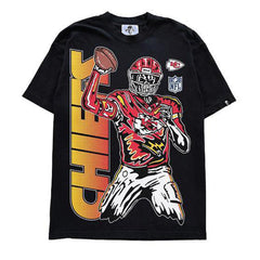 Warren Lotas Kansas City Chiefs Quarterback T-Shirt - Black