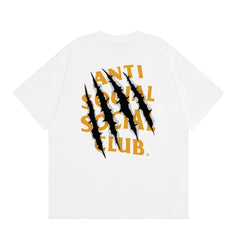 Anti Social Social Club Claw Slash Logo T-Shirt - White