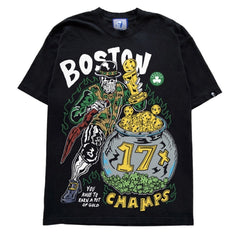 Warren Lotas Boston Celtics 17 Champs T-Shirt - Black