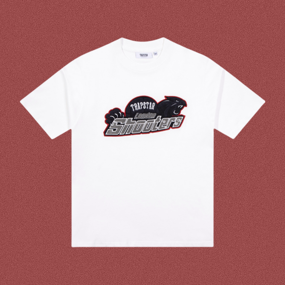Trapstar London Shooters Banner Panther Tee - White