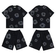 Denim Tears Cotton Wreath Set - Black/Dark Grey