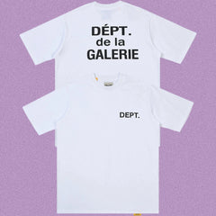 Gallery Dept. DÉPT. de la GALERIE Short Sleeve T-Shirt - White/Black