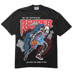 Warren Lotas Basketball Reaper T-Shirt - Black