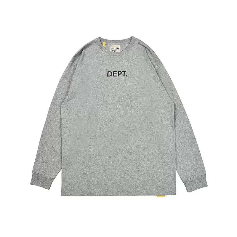 Gallery Dept. Minimalist DEPT. Logo Long Sleeve T-Shirt - Light Grey