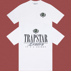 Trapstar Crest & London Script Graphic Tee - White