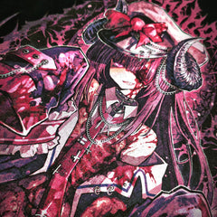 American hip-hop style dark animation anime printed short sleeved T-shirts for men and women loose washed old fashion tops